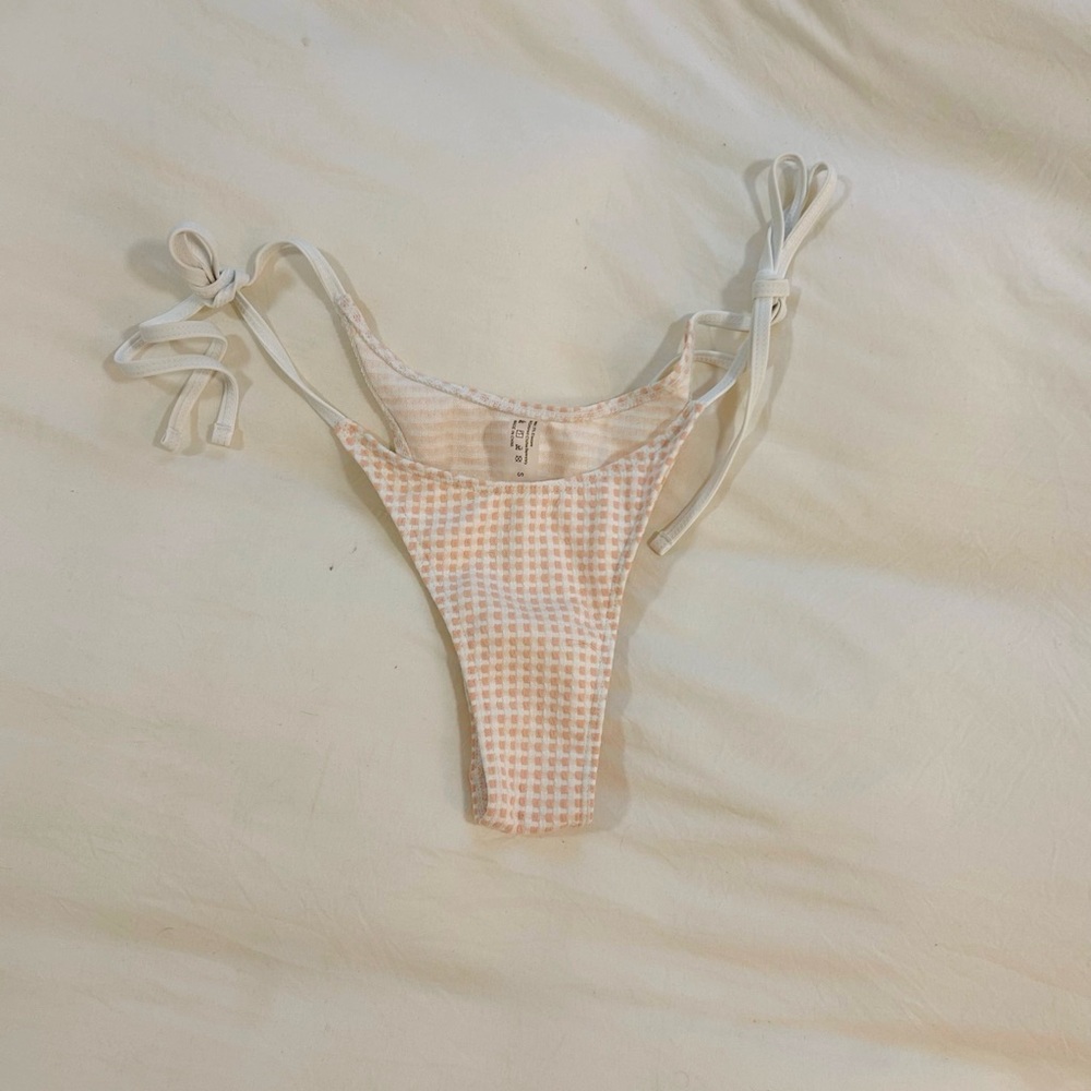 Stylish Cream Bikini Bottom